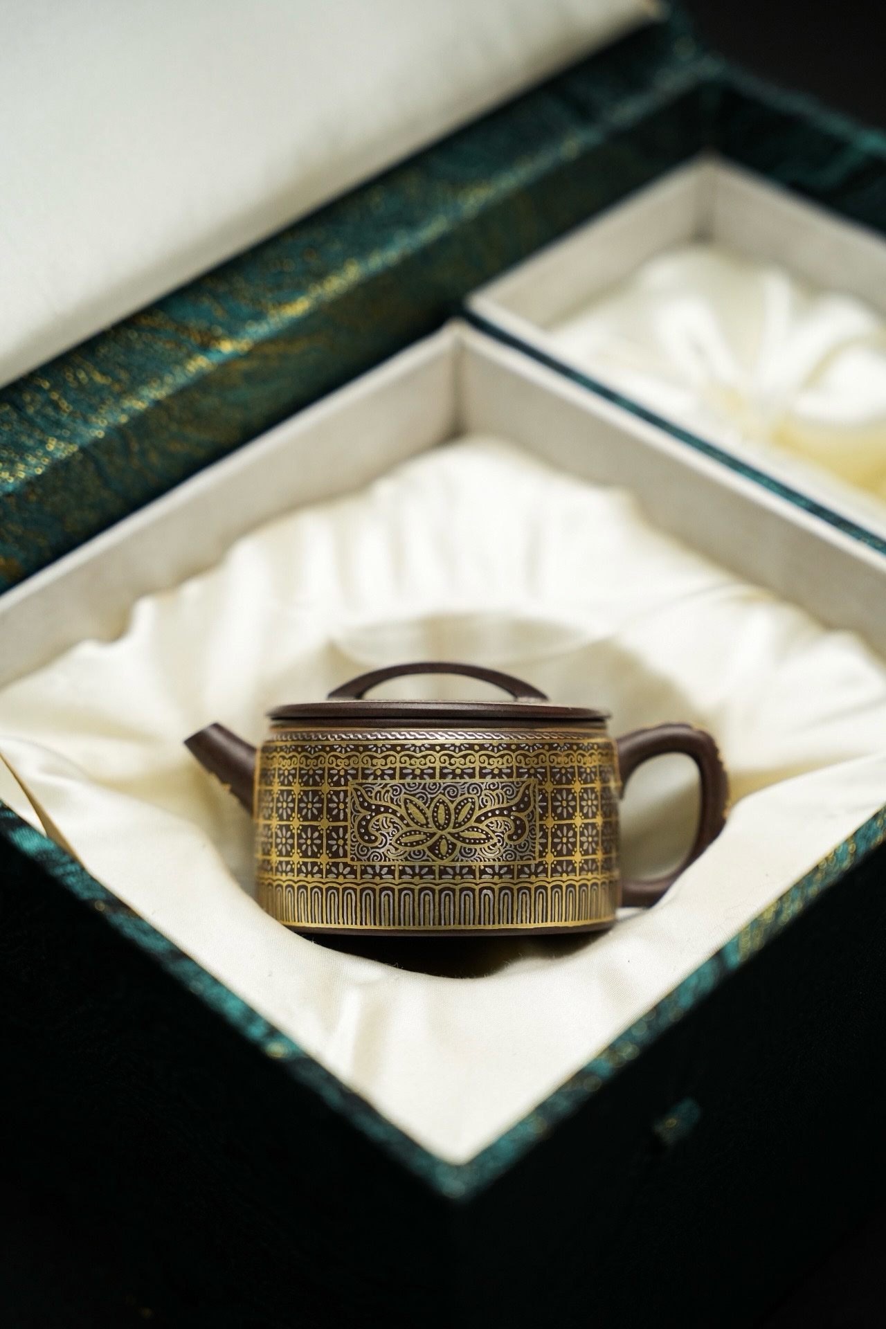 小汉瓦·手工金银锉·120cc 顶级老紫泥正宗润泽型神兼备妙不可言手工金银